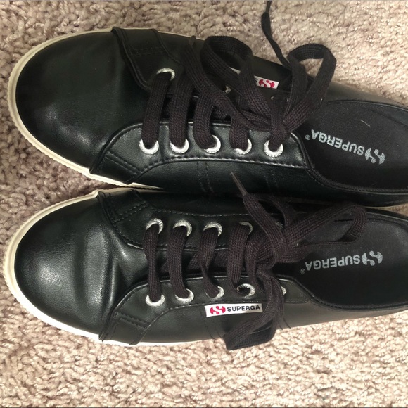 Superga Shoes - Leather Superga sneakers - size 7